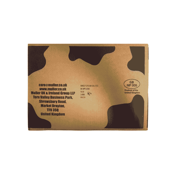 muller salted butter 25kg